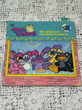 Vintage 1988 Purr-tenders The Story of the Purr-tenders Children's Book